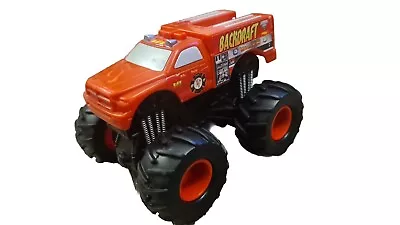 Buy Monster Jam Backdraft 1:43 Rev N Roar Monster Truck Fire Engine • 9.95£
