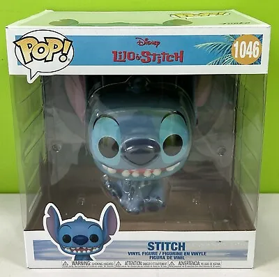 Buy ⭐️ STITCH 1046 Lilo & Stitch ⭐️ Funko Pop 10inch Jumbo Figure ⭐️ BRAND NEW ⭐️ • 95£