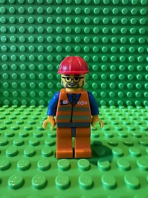 Buy Lego Minifigure - Advent Calendar (7724) - Train Worker (trn143) 2008 • 3.99£
