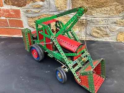 Buy Vintage Meccano Model Lifting Shovel 50's With Electric Motor • 150£