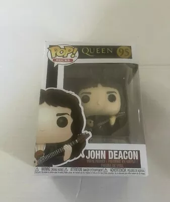 Buy John Deacon Queen Funko Pop Vinyl Queen Rocks #95 • 13.99£