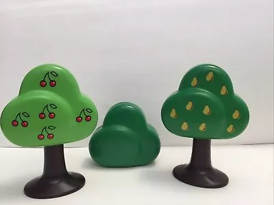 Buy My First Playmobil 123 3 Trees Cherry And Pear Bushes Set Bundle • 6.99£