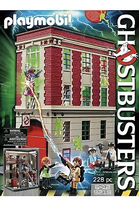 Buy 2017 Playmobil Ghostbusters 9219 Fire Station 228 Pc Boxed • 98.99£