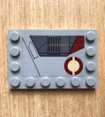 Buy Lego Star Wars 4x6 Tile Studs Edges Interceptor Sticker (from Obi Wans 75135) • 1.99£