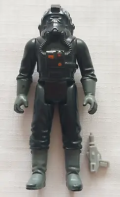 Buy Vintage Star Wars Figure Tie Fighter Pilot 1982 Hong Kong. • 12.99£