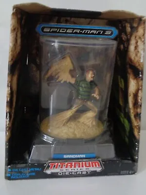 Buy SPIDERMAN 3 Titanium Series Action Figure Diecast Marvel Hasbro Galoob 2007 • 21£