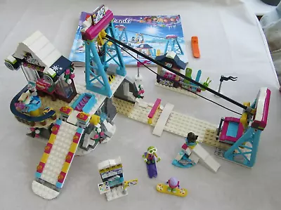 Buy LEGO FRIENDS Snow Resort Ski Lift 41324 Complete With Instructions • 4.99£