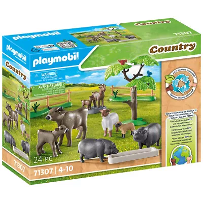 Buy Playmobil Country Animal Enclosure Playset With Figures • 22.10£