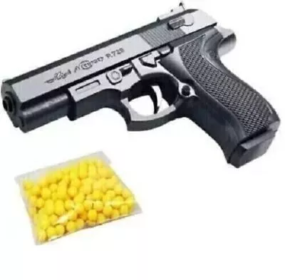 Buy New Hand Mouser Toy Gun With 8 Round Reload Hand Gun With 6mm Plastic Bullets • 21.31£