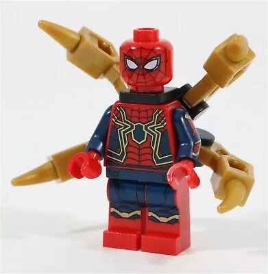 Buy LEGO Spider-Man 76108 Iron Spider Minifigure Marvel Avengers Infinity War NEW • 52.99£