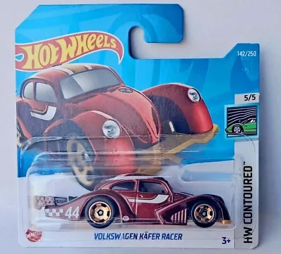 Buy Hot Wheels Volkswagen Kafer Racer, Deep Metallic Red, Short Card (2022 Release) • 3.25£