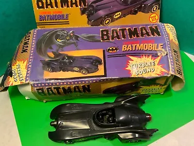 Buy Batman Bat Mobile Toy Biz,4432,turbine Sound,1989 Dc Comics Made In China • 25.20£