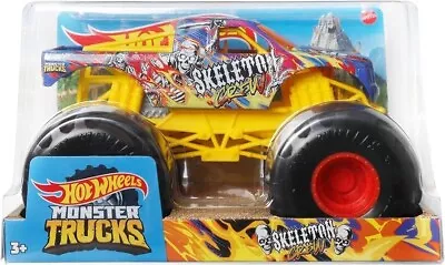 Buy Hot Wheels Monster Trucks Oversized Skeleton Crew 1:24 • 16.29£