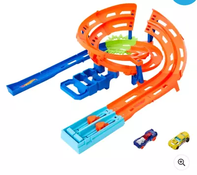Buy Hot Wheels Whip Around Raceway Track Playset - Kids Toyset Racing Car Toys Toy • 39.99£