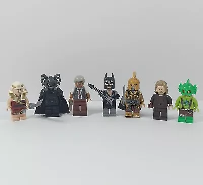Buy Lego Minifigs Bundle 7 Mixed Minifigures Batman, Luke Skywalker, Elf Archer Etc • 19.99£
