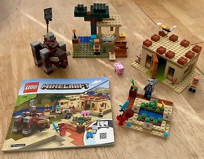 Buy LEGO 21160 Minecraft: The Illager Raid Village - No Box - Used  • 20£