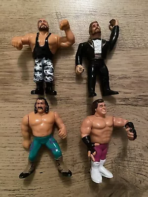 Buy WWF Hasbro 4 Figures Bundle. Jake Snake. Million Dollar Man. Free Postage • 19£