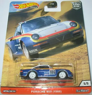 Buy Hot Wheels - Porsche 959 - Winner Dakar 1986 - Rene Metge (2020) • 35£