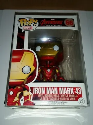 Buy Pop! Marvel Avengers #66 Iron Man Mark 43 Vinyl Figure (nbx2) • 9.29£