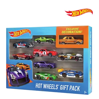 Buy Hot Wheels Gift Pack 9 Assorted Toy Cars Ages 3+ Kids Childrens Gift • 17.99£