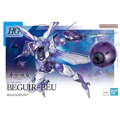 Buy Bandai The Witch From Mercury Gundam Beguir-Beu HG 1/144 Model Kit Gunpla  • 26£