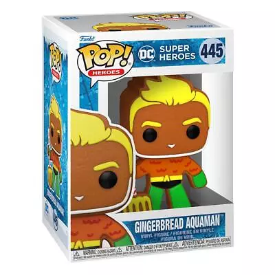 Buy Funko Pop Heroes - DC Super Heroes - Gingerbread Aquaman #445 • 17.99£