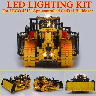 Buy LED Light Kit For LEGOs Cat D11 Bulldozer 42131 With Battery Box • 23.63£