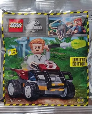 Buy Lego Jurassic World. Owen With Quad.  122223 Foil Pack BNIP • 4.99£
