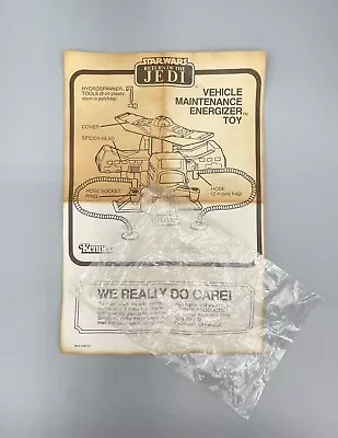 Buy Vintage Star Wars Vehicle Maintenance Energizer Instructions & Bag Kenner 1982 • 7.95£