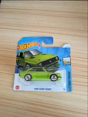 Buy Hot Wheels Ford Escort RS2000(lime), RETRO RACERS Short Card • 9£