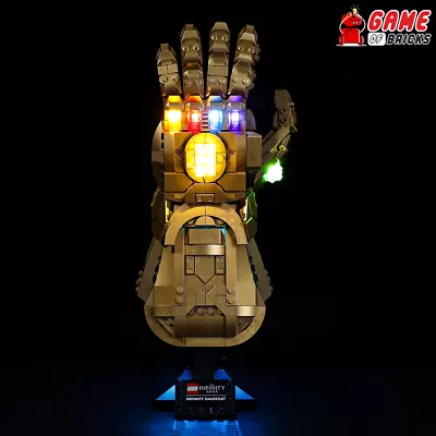 Buy LED Light Kit For Infinity Gauntlet - Compatible With LEGO® 76191 Set (Classic) • 23.79£