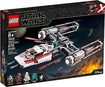 Buy New Lego Star Wars Resistance Y-Wing Starfighter Set 75249 Retired (New& Sealed) • 89.95£