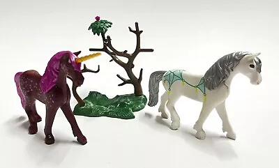 Buy Playmobil - Two Unicorns And A Tree Bundle - See Description • 3.49£