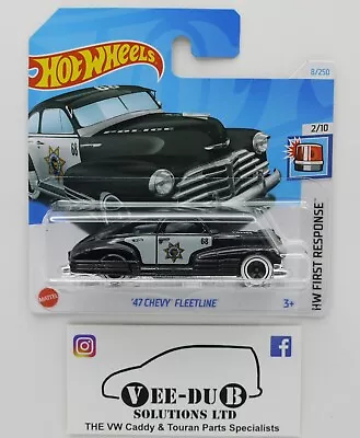 Buy Hot Wheels '47 Chevy Fleetline Hotwheels Short Card 2024 Treasure Hunt TH HTF15 • 3.99£