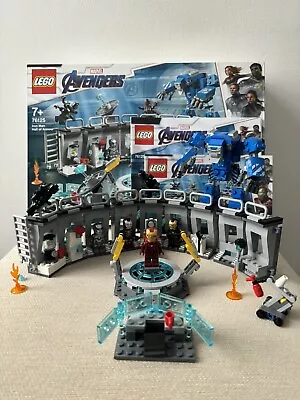Buy LEGO 76125 Marvel Avengers: Iron Man Hall Of Armour, Complete + Boxed, From 2019 • 39.99£