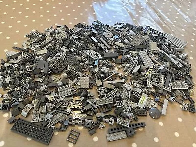 Buy Grey LEGO Bundle Bricks Plates Parts Joblot Bundle  1.0kg • 6.50£