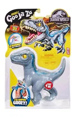 Buy Heroes Of Goo Jit Zu Jurassic World Gooey Blue Velociraptor Dinosaur Figure Pack • 12.99£