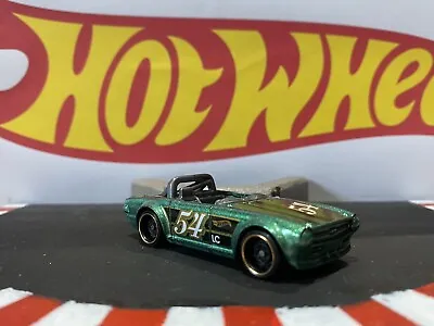 Buy Hot Wheels Triumph TR6 1:64 Green Die-cast Car • 4£