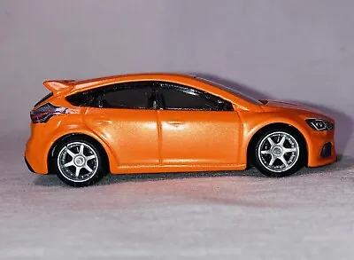 Buy Hot Wheels Ford Focus Rs Custom Orange 1:64 Real Riders Lights Detailed See Pics • 14.40£