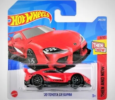 Buy Hot Wheels '20 Toyota GR Supra. New Collectable Toy Model Car. Then And Now. • 4£