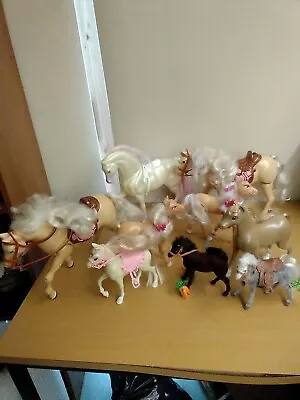 Buy Toy Horses Joblot Bundle X 9 Includes Barbie ❤️CHARITY • 12£