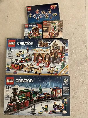 Buy Lego Christmas Bundle 10254,10245,40106,40223,40222. All Retired Sets • 505£