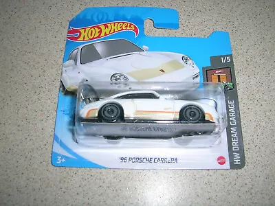 Buy Hot Wheels Dream Garage '96 Porsche Carrera In White Short Card • 6.49£