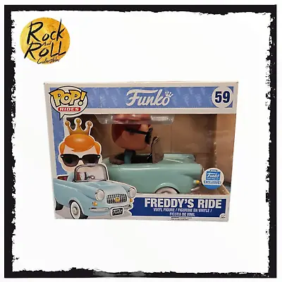 Buy Funko - Freddys Ride #59 Funko Pop! Vinyl Rides. Funko Shop Exclusive *Box Damag • 70£