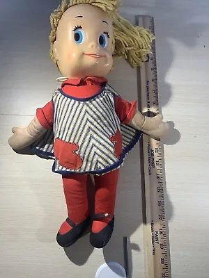 Buy 1961 Matty Mattel Sister Belle TALKING Pull String Doll Works Vintage Doll Core • 18.92£