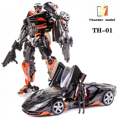 Buy Transformer Thunder TH-01 Hot Rod Black Lambor Collect Robot Action Figure Toy • 75.54£