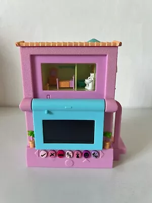 Buy Pixel Chix Mattel Pink 2 Storey House & Rooftop Pool Working Mini Playset Toy • 45.99£