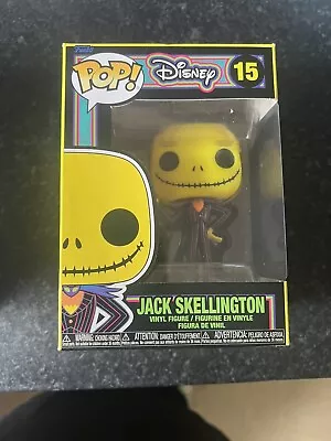 Buy Jack Skellington Funko Pop! Disney Nightmare Before Christmas Blacklight #15 • 9.99£