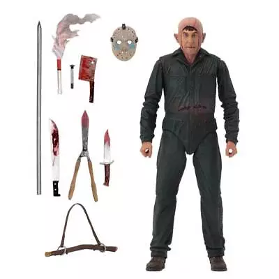 Buy NECA Friday The 13th Part 5 Ultimate Jason Roy Burns PVC 7  Action Figure Gifts • 25£