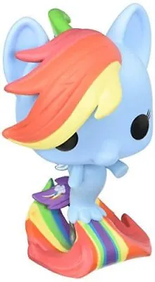 Buy Funko POP My Little Pony Figure : My Little Pony The Movie #12 Rainbow Dash Sea • 14.99£